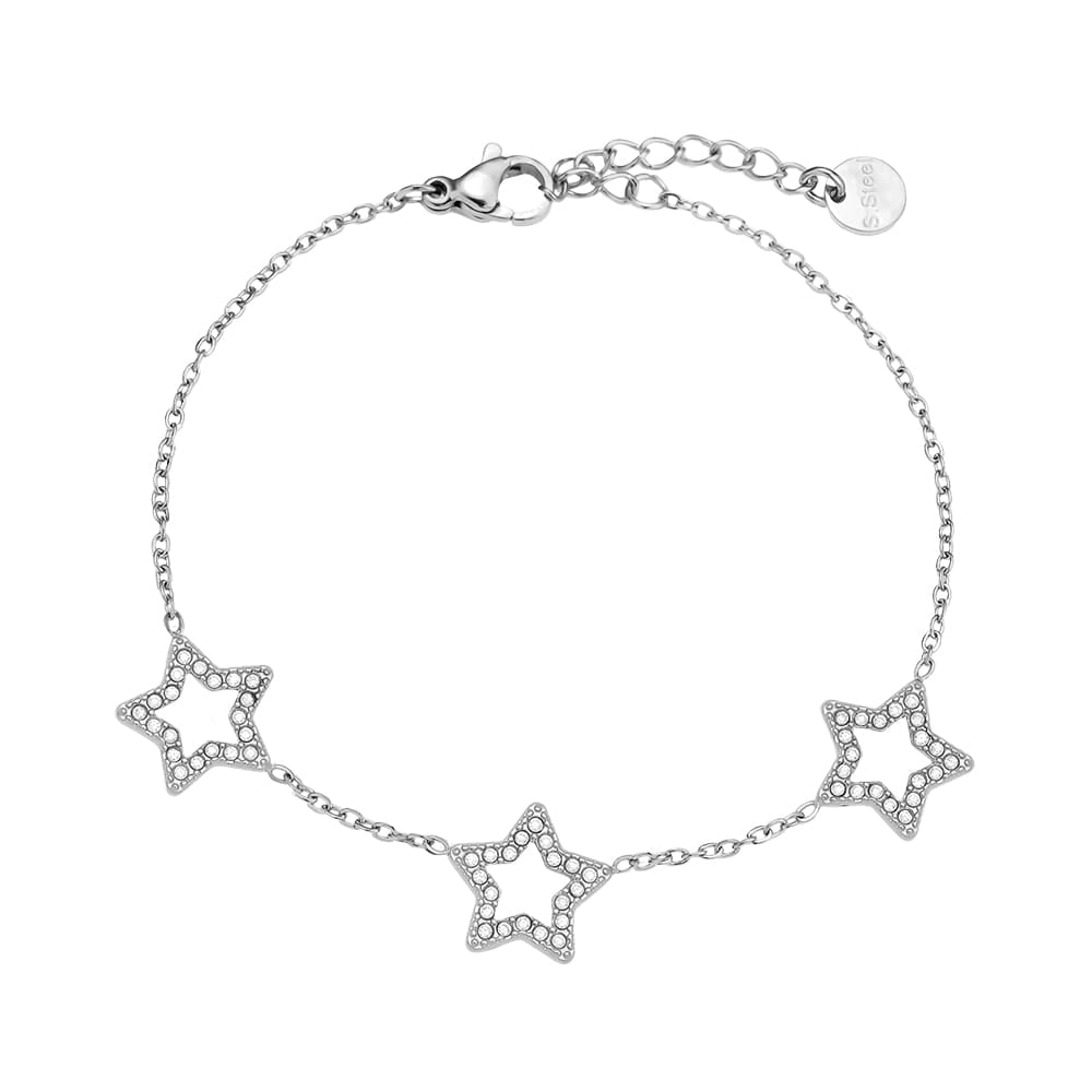 Stern-Armband mit Zirkonia