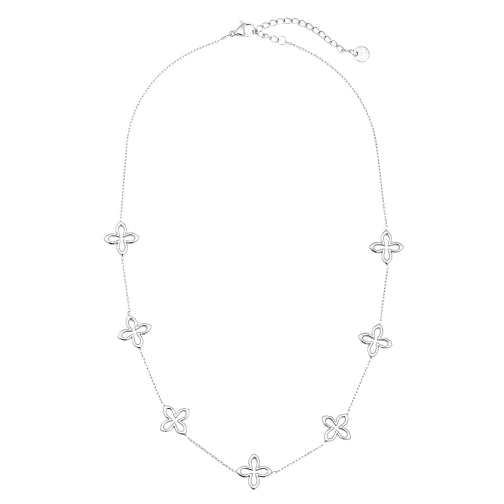 Blüten Station Halskette