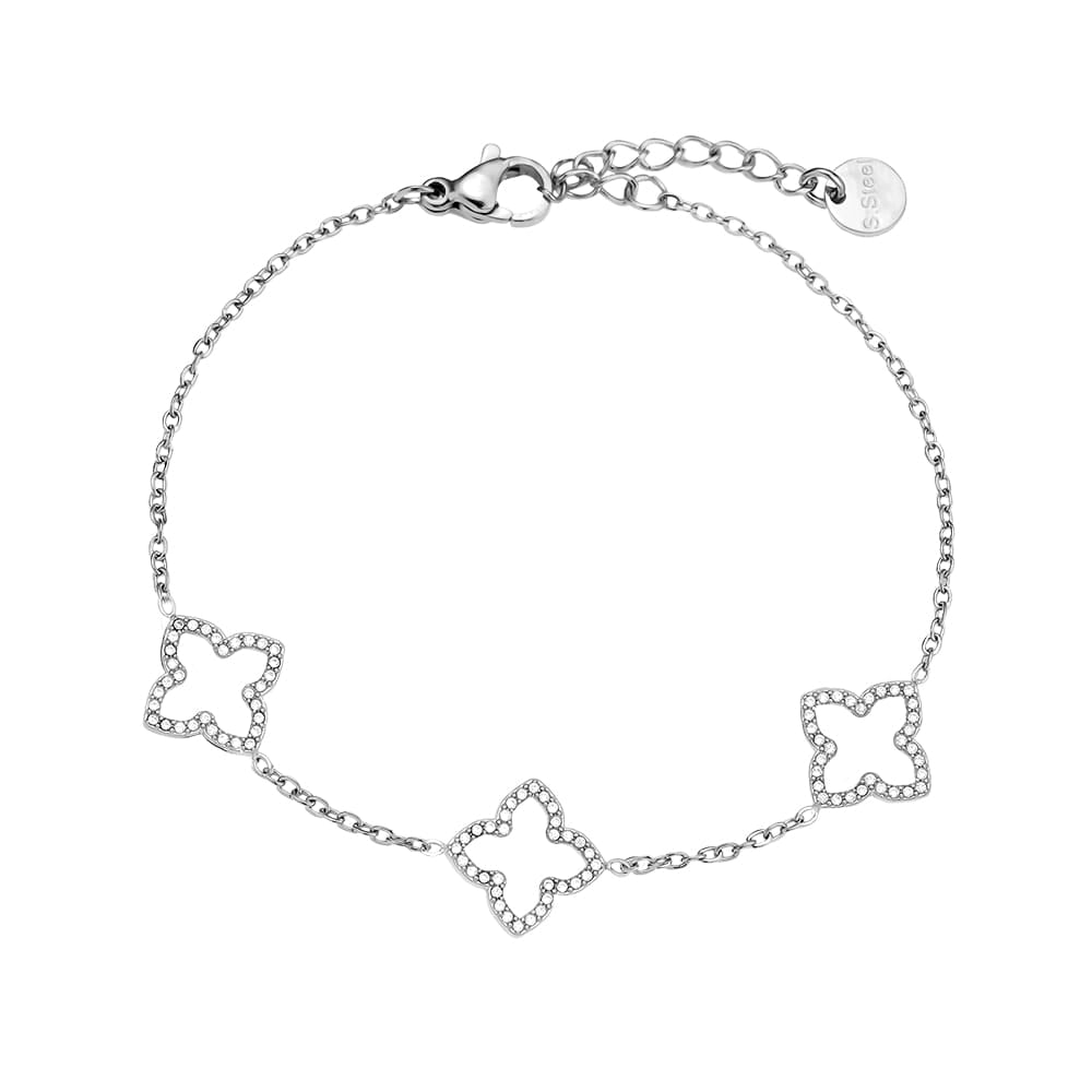 Kleeblatt-Armband – Offen