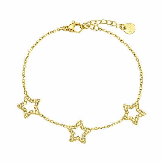 Stern-Armband mit Zirkonia