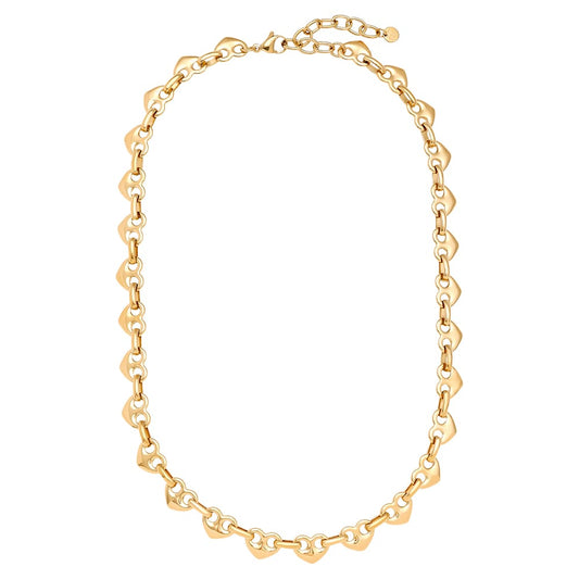 Herz-Glieder Choker Kette – Chunky Chain