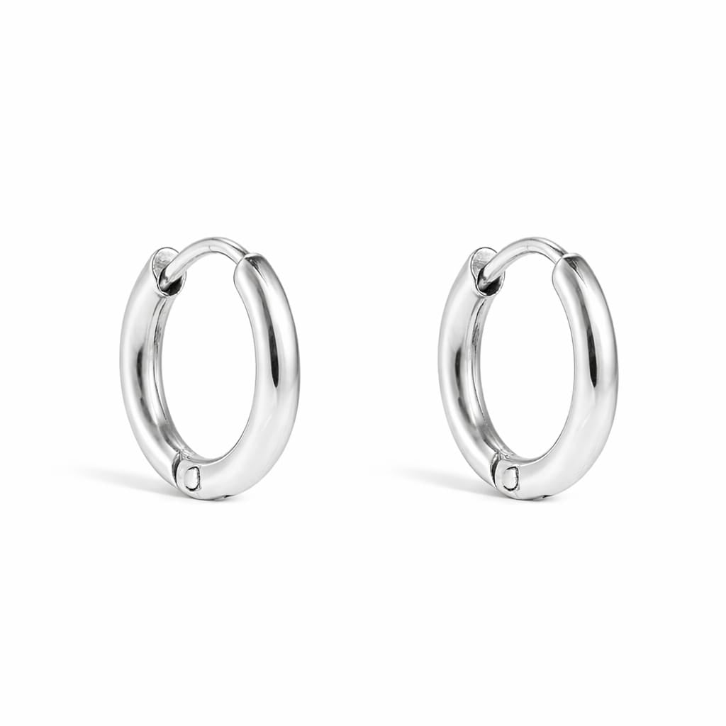 Klassische Creolen Ohrringe