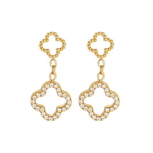 Kleeblatt-Ohrhänger