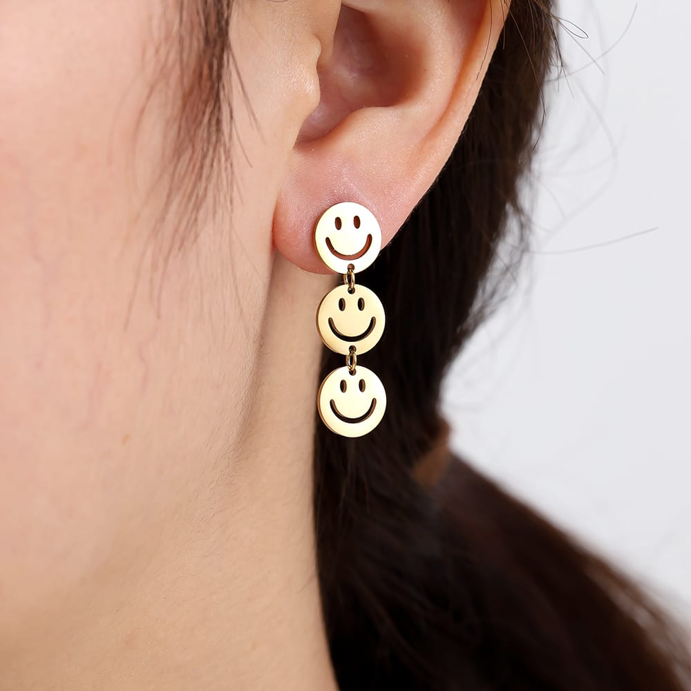 Smiley Ohrhänger